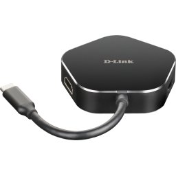 Hub D-Link 4-in-1 DUB-M420 USB Tip C