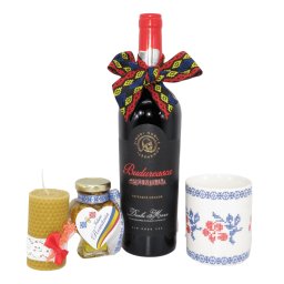 Cos cadou traditional, The office, I love Romania, 4 piese - ILIF207034