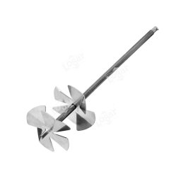 Omogenizator inox miere crema tip elice diametru 15 cm - lungime 55 cm - Logar