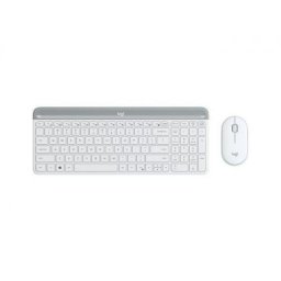Tastatura MK470 - Tastatura, USB, Layout US, White + Mouse Optic, USB, White