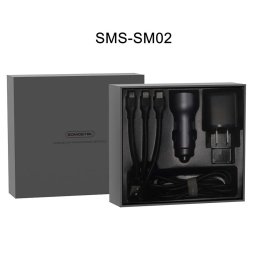 Kit calatorie 3 in 1 SMS-SM02, Negru
