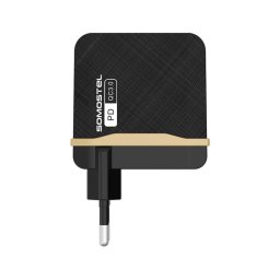 Incarcator retea SMS-Q05, Type-C, Negru