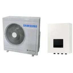 Pachet pompa de caldura aer-apa pentru incalzire si racire Samsung AE080RXYDGG 8 kW, monobloc, trifazata + controller