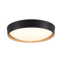 Leuchten Direkt 1434718-LED Lampă plafon EMILIA 28,8W/230V negru dimabil