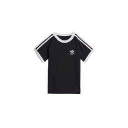 ADIDAS K T-Shirt 3Stripes Tee Black/White H35545 black