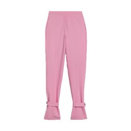 TED BAKER Pantaloni Aleksit Straight Leg Trouser With Ankle Tab 257082 pink