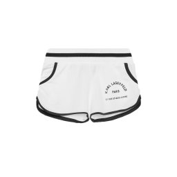 KARL LAGERFELD K Copilăresc Shorts Z14170 A 10B white