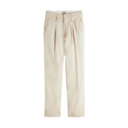 SCOTCH & SODA Pantaloni Tailored High-Rise Straight-Leg Linen-Blend Trousers 166136 SC0610