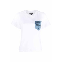 EMPORIO ARMANI T-Shirt 3L2T7L2J53Z 0100 bianco ottico
