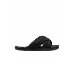 MANEBI Sandale Black X Bands Yute Rope; Yucatán S 9.6 Y0 black