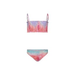 ONLY K Swimwear Kids Only Koncaroline Tie Dye uv50 Smock Bikini 15252734 pearl