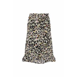 ONLY K Copilăresc Fusta Konstarly Lino Long Fake Wrap Skirt Ptm 15247516 15-3817 tcx lavender
