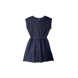 ONLY K Copilăresc Rochie Kmgmay S/S Dress Solid Jrs 15253871 19-3924 tcx night sky