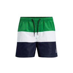 JACK & JONES Costum de baie Jpstcrete Jjswim Akm Colorblock Logo 12203731 17-6030 tcx jelly bean