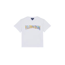 VILEBREQUIN K Pentru copii T-shirt THYH2P64 010 blanc