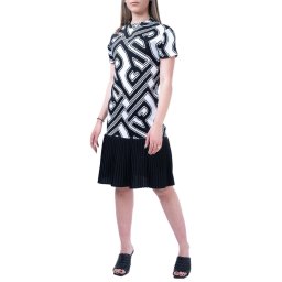 ICE PLAY Rochie 22EU2M0H192P436U911 U911 unito fondo nero/bianco