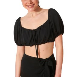 MY T Crop Top S22T5156 black