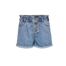 ONLY Bermude Onlcuba Paperbag Dnm Shorts Noos 15200196 bs000065 medium blue denim