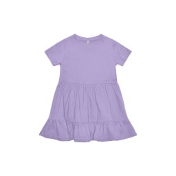 ONLY K Copilăresc Rochie Kmgmay S/S Cutline Dress Solid Jrs 15253869 15-3817 tcx lavender