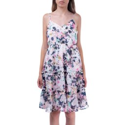 VERO MODA Rochie Vmkaya Short Singlet Frill Dress Wvn Ga 10267345 11-0602 tcx snow white