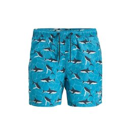 JACK & JONES Costum de baie Jpstcrete Jjswim Akm Animal Sn 12202955 18-4538 tcx hawaiian surf