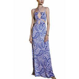 LACE Rochie M-8258 blue