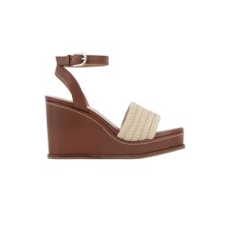 EMPORIO ARMANI Platforms X3U096XN634 D358 cuoio+naturale