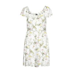 VERO MODA Rochie Vmeasy Ss Sht Smk Dress Wvn Ga 10263302 11-0602 tcx snow white