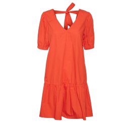 VERO MODA Rochie Vmjarlotte Ss Short Dress Wvn Ga 10261015 18-1445 tcx spicy orange