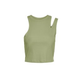 VERO MODA Vmofelianeia Tank Crop Top Jrs 10264505 16-0421 tcx sage