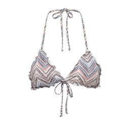 ONLY Costum de baie Onlandrea Ruffle Tie Bikini Top 15250846 19-1430 tcx mink