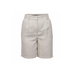 ONLY Bermude Onlcaro Hw Long Linen Blend Shorts Tlr 15256260 14-4501 tcx silver lining