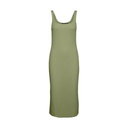 VERO MODA Rochie Vmpalma Ida S/L Calf Dress Jrs 10265403 16-0421 tcx sage