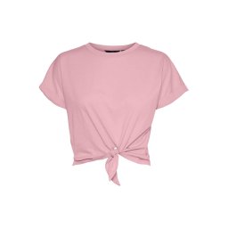 VERO MODA Vmpanna Ss Crop Top Jrs 10265414 14-2311 tcx prism pink