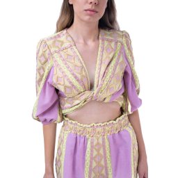LACE Top M-1587 liliac