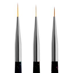 Pensule Pictura Set 3 Bucati Marimi Diferite, Beauty Artists