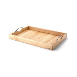 Tavă cu mânere metalice 53x36 cm ficus Continenta C3011