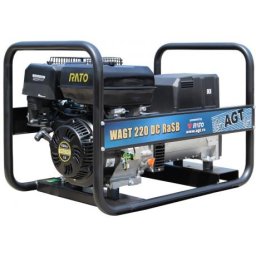 WAGT 220 DC RaSB Generator de sudura Agt cu motor Rato,diam max electrod 4 mm, curent max de sudura 200 A ,pornire la sfoara