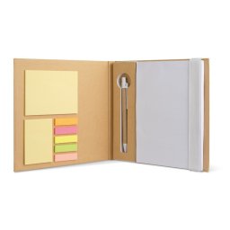 Set agenda, pix si biletele adezive, Everestus, 20IAN1840, Alb, Hartie