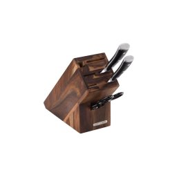 Continenta C4870 - Suport cuțite 20x22 cm, lemn de acacia