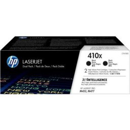 Double-Pack Original HP BLACK NR.410XD pentru LASERJET PRO M452NW 2x6,5K "CF410XD