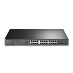 Switch cu management L2 TP-Link, 24 Porturi Gigabit, 4 x SFP+ Gigabit "TL-SG3428XMP" (include timbru verde 1.5 lei)