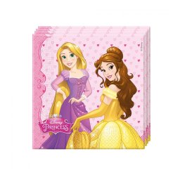 Set 20 servetele Princess Procos, 33x33 cm