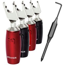 Mufe spada AudioQuest seria 1007 cu argint (set 4buc)