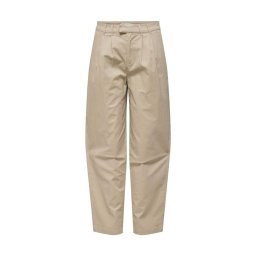 ONLY Pantaloni Onevelyn Hw Loose Pleat Chino Pnt 15250445 15-1116 tcx safari