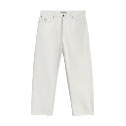 TRUSSARDI JEANS 52J00097/1T005739/A/001 5 Pocket Denim Straight Fit w002 white alyssum