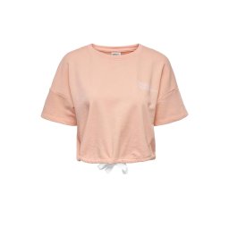 ONLY Hanorac Onlnissi S/S O-Neck Swt 15257715 14-1418 tcx peach melba