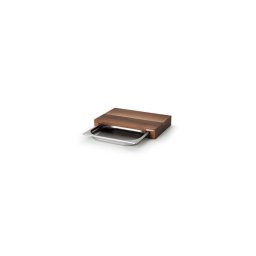 Tocător de bucătărie cu bol 39x27 cm nuc Continenta C4210