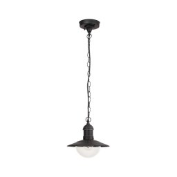 Pendul de exterior OSLO 1xE27/60W negru IP44 Rabalux 8717