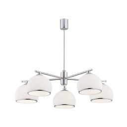 Lustră pe tijă Argon 2087 MARBELLA 5xE27/15W/230V crom